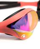 ARENA COBRA ULTRA SWIPE MIRROR RACING GOGGLES VIOLET - CORAL