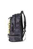 ARENA FASTPACK 3.0 ALLOVER 40L BACKPACK Grey/Yellow