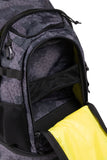 ARENA FASTPACK 3.0 ALLOVER 40L BACKPACK Grey/Yellow