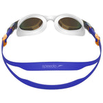Speedo Adult Vue Mirror Goggles White/Blue