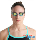 Arena Cobra Ultra Swipe Mirror Aqua/Black