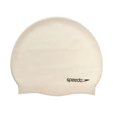 Speedo Flat Silicon Cap White