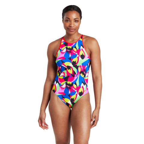 Zoggs Florish Pink Thermal Swimsuit (Thermálne Plavky)
