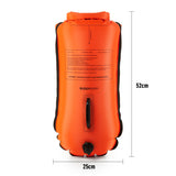 BuddySwim Drybag CSW 28lt Swim Buoy Orange