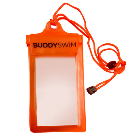 BuddySwim Waterproof Phone Bag Orange