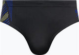 Speedo Tech Panel 7cm Swim Briefs - black/chroma blue/spritz