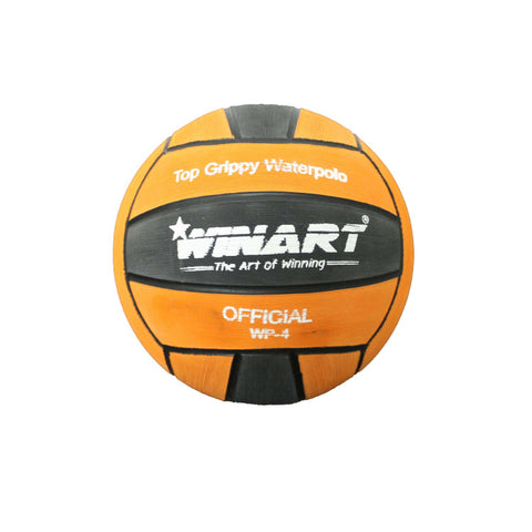 Winart Top Grippy Water Polo Ball Size 4 WP-4 Black/Orange