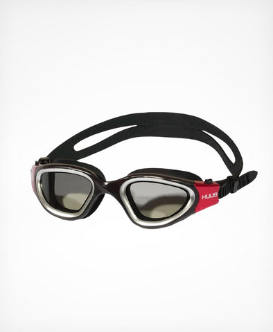 HUUB Aphotic Swim Goggle - Black & Red