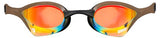 Arena Cobra Ultra Swipe Mirror Goggles Brown-Gold