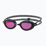 Zoggs Predator Titanium Grey/Black Mirror Purple Regular