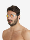 Arena Air-Speed Mirror Goggle Yellow Copper White