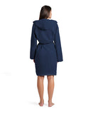 Arena Compact Microfiber Robe Navy