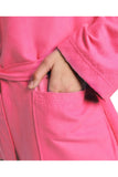 Arena Compact Microfiber Robe Pink