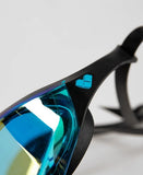 ARENA COBRA EDGE SWIPE MIRROR RACING-AQUA/BLACK