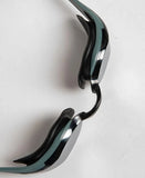 ARENA COBRA EDGE SWIPE MIRROR SILVER-SAGE BLACK