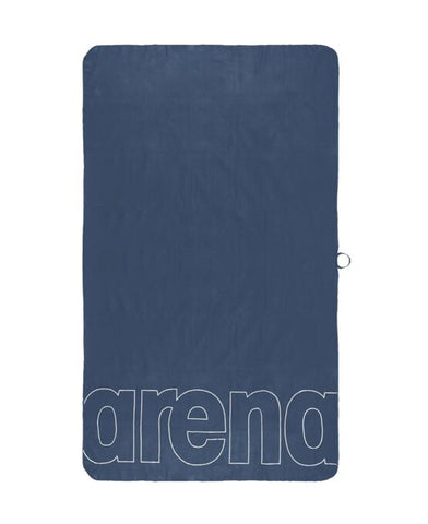 ARENA SMART PLUS POOL TOWEL- NAVY