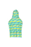 Arena Kids Terry Poncho Lime