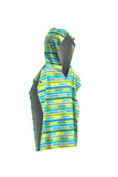 Arena Kids Terry Poncho Lime