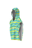 Arena Kids Terry Poncho Lime