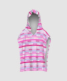Arena Kids Terry Poncho Pink