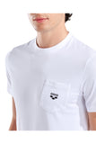 Arena Mens Graphic Pocket T-Shirt White
