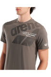 Arena Mens Logo T-Shirt Chocolate