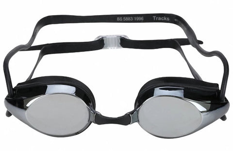 Arena Tracks Mirror Goggles Black/Silver