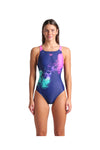 Arena Vibrant Women's Swimsuit Swim Pro Back