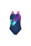 Arena Vibrant Women's Swimsuit Swim Pro Back