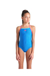 Arena Girl's Swimsuit Light Drop Solid Blue (4-15rokov)