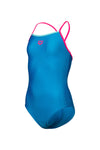 Arena Girl's Swimsuit Light Drop Solid Blue (4-15rokov)