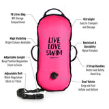 BuddySwim Ultralight Swim Buoy Pink (10L)