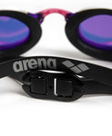 ARENA COBRA EDGE SWIPE MIRROR RACING-WHITE/PINK