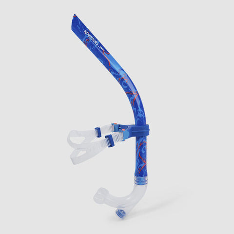 Speedo Centre Snorkel Blue/Orange