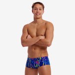 FunkyTrunks Men's Sidewinder Trunks Dammed