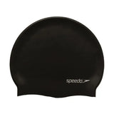 Speedo Flat Silicon Cap Black