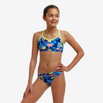 Funkita Girls Racerback Two Piece - In Bloom