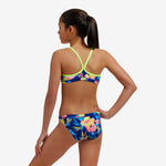 Funkita Girls Racerback Two Piece - In Bloom