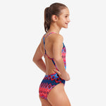 Funkita Girls Single Strap One Piece - Tinsel Town