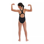 Speedo Girls' Eco Endurance+ Medalist Swimsuit Navy