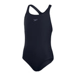 Speedo Girls' Eco Endurance+ Medalist Swimsuit Navy