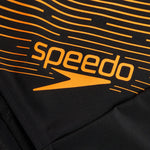 Speedo Men's Medley Logo Jammer Black/Yellow