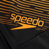 Speedo Men's Medley Logo Jammer Black/Yellow