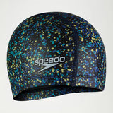 Speedo Junior Printed Pace Cap Navy/Blue