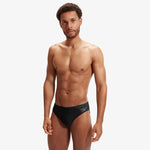 SPEEDO MEDLEY LOGO 7CM BRF AM BLACK/GREY