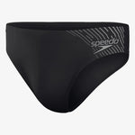 SPEEDO MEDLEY LOGO 7CM BRF AM BLACK/GREY