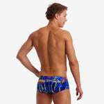 FunkyTrunks Men's Sidewinder Trunks Dammed