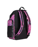 Arena One Go Backpack 45L Allover Snakeskin Pink