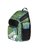 Arena One Go Backpack 45L Allover Snakeskin Green