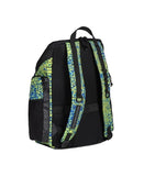 Arena One Go Backpack 45L Allover Snakeskin Green